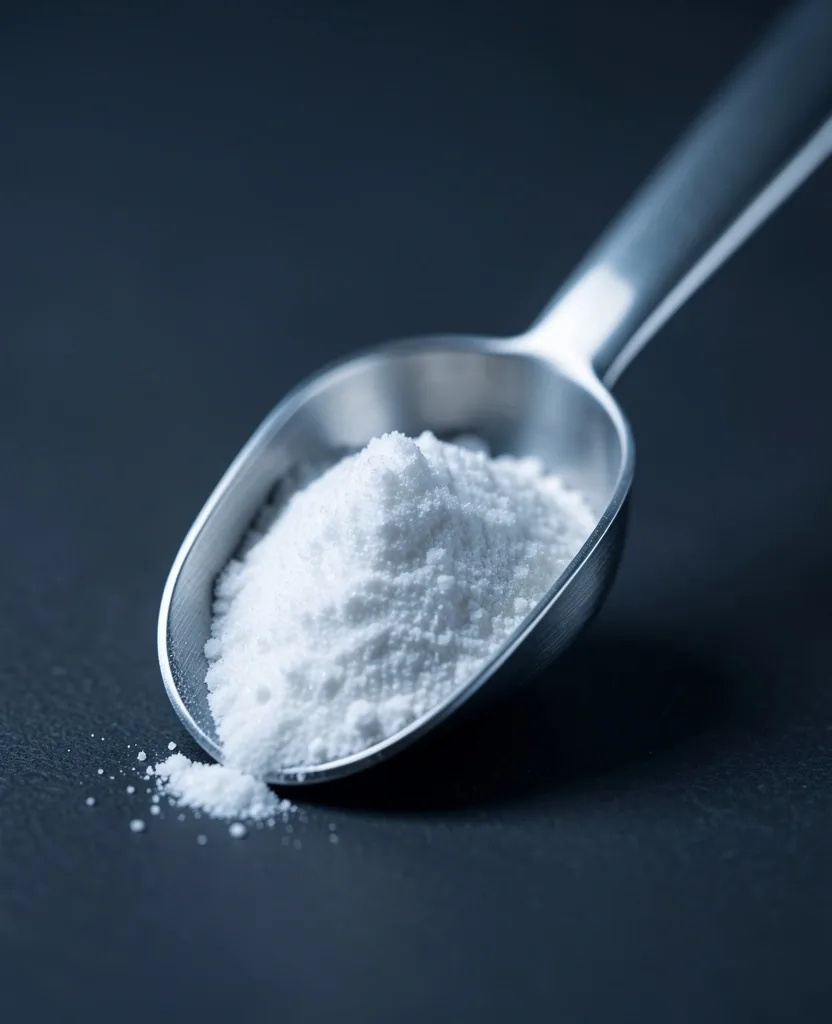 Mineral powder being measured for purity verification