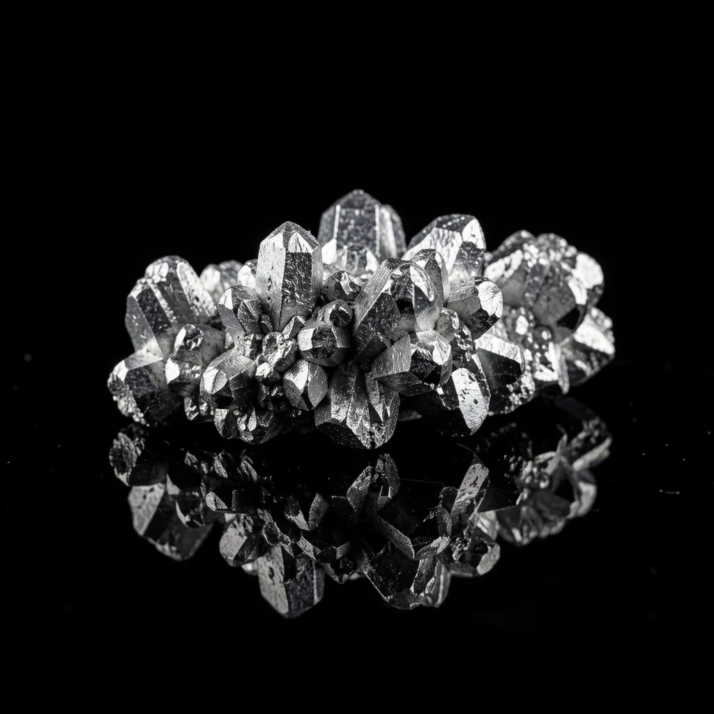 Zinc crystal macro